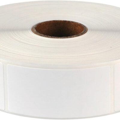 1000 Pcs Blank Removable Freezer Labels Water Oil Resistant for Food Containers Jars Pantry Organization (Each Measures 1” x 2”)