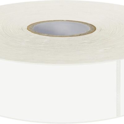 1000 Blank Removable Freezer Labels Water Oil Resistant with Perforation Line for Food Containers Jars Pantry Organization (Each Measures 1” x 2”)